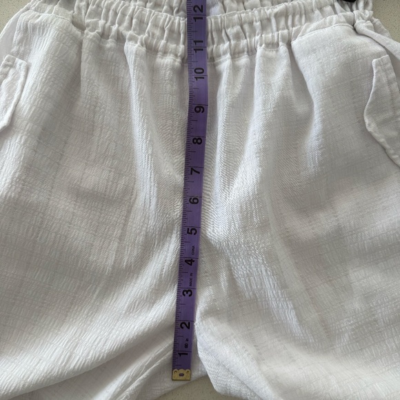 White Linen Pant - Picture 4 of 9